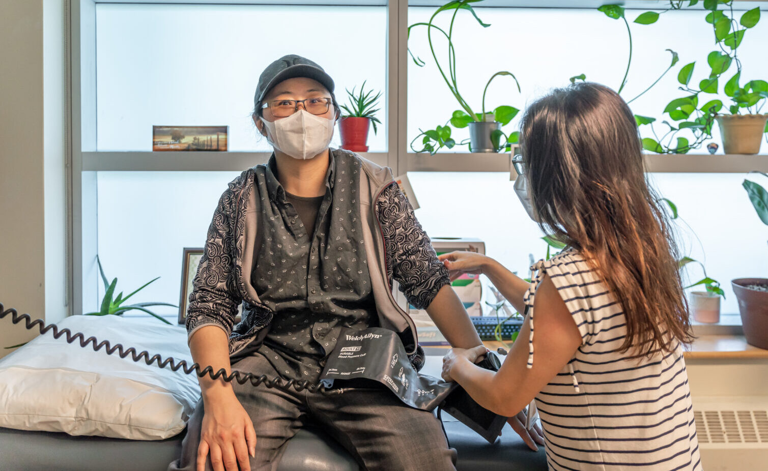 patient with nurse
